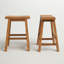 Whitworth Solid Wood Stool-409380187-409380200