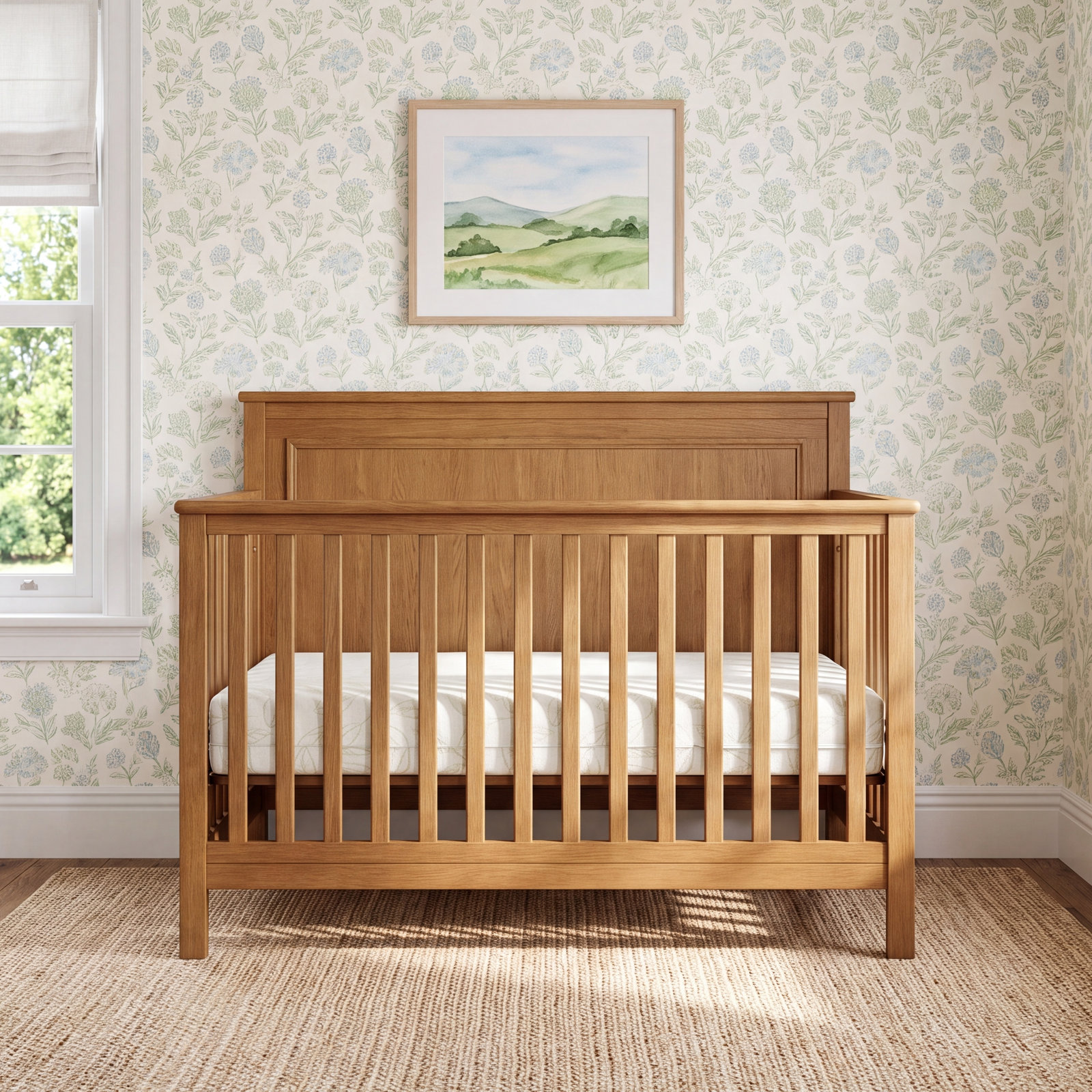 Bellini Breathable Luxury Crib Mattress, White