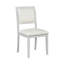 Ensemble de table de salle à manger extensible 6 pièces avec 4 chaises rembourrées et un banc pour la cuisine et la salle à manger-1245085636
