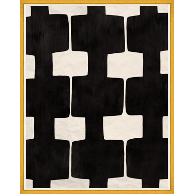 Black and White Abstract 4 Print