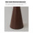 French Vintage-Style Iron & Fabric Floor Lamp