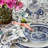 Rectangle Tablecloth - Blue and Green Ivy Floral-868036519