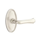 Wembley Flat Privacy (Bed & Bath) Door Lever with Oval Rosette