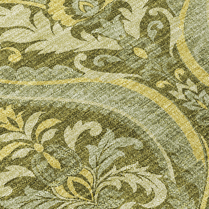 Floral Indoor / Outdoor Rug, Runner 2'3" x 7'6"