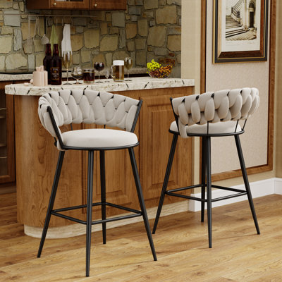 Yes Upholstered Bar Stool