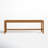 Fleur Solid Wood Eucalyptus Outdoor Bench