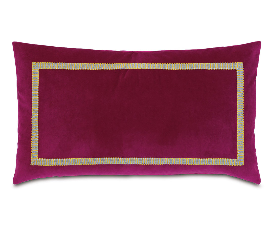 Tresco Plush Raspberry Sham Eastern Accents 