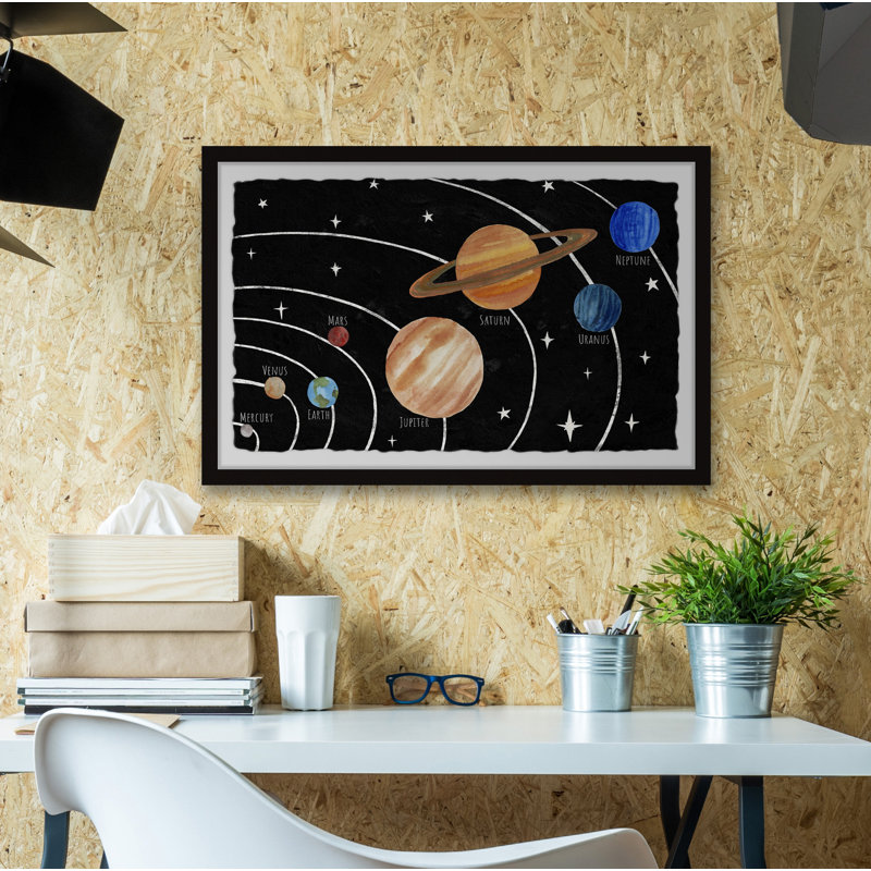 Orbit circulaire - cadre photo, H 30 po x l 45 po x 1,5 po