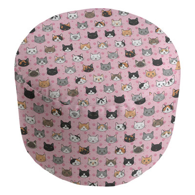 Repose-pieds cubique pour chat kitty Kitterman