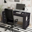 Ensemble de bureau d'écriture 2 pièces avec chaise Newsoms