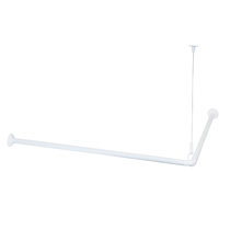 VIKARN Tringle à rideau de douche, blanc - IKEA