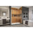 DreamLine Elegance-LS 60 1/4 - 62 1/4 inch W x 72 inch H Frameless Pivot Shower Door in Matte Black-121723724-122531106