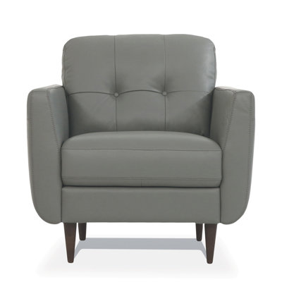 Nianna Pesto Green 35'' Wide Accent Chair