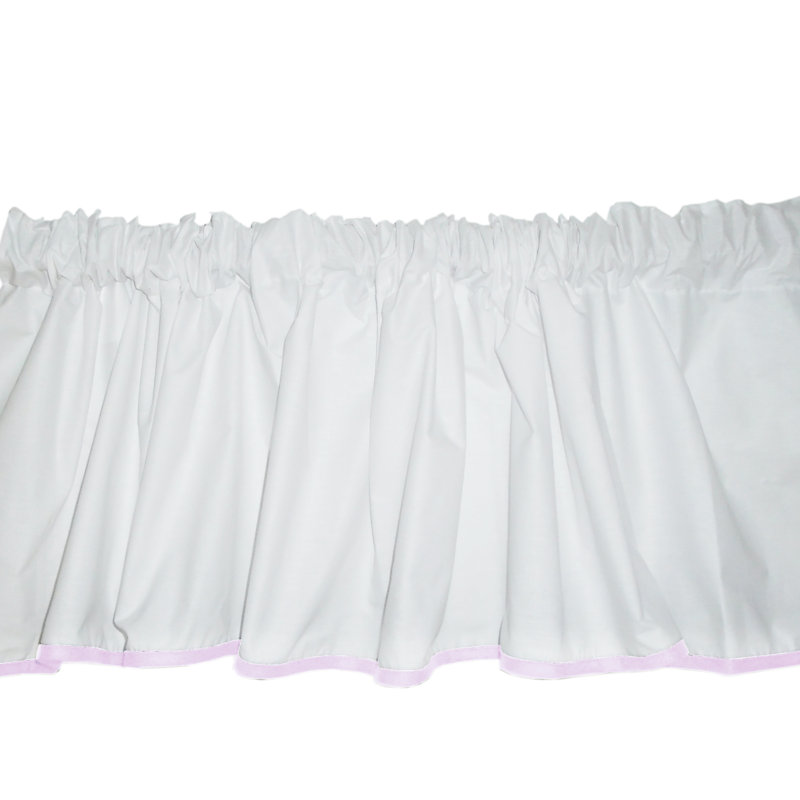 Cantonnière 72 "Vilray Forever Mine, Blanc / Lavande