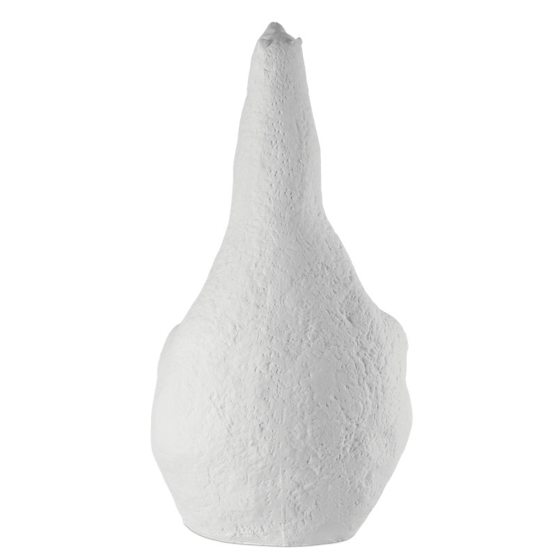 Grand ours blanc Yarmouth, H 22,25 po x l 11,5 po x P 10,25 po
