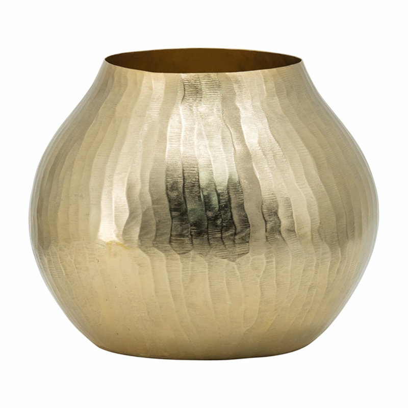 Aluminum Vase, Elegant Table Vase