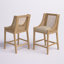 Tabouret de comptoir en bois massif 25,5 po Lonny-298617096