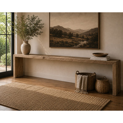 Solid Wood Console Table