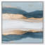 Art Remède abstrait avec toile dorée Blue Ridge III-111142650-111142657