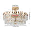Semi Flush Mount Crystal Ceiling Light