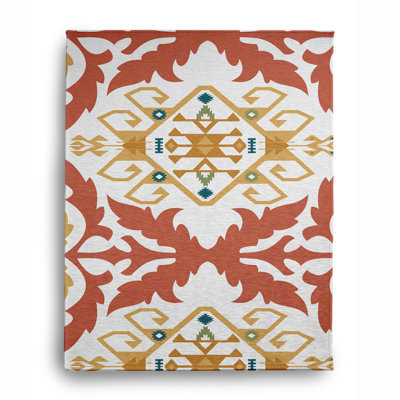 Chenille Abstract Indoor Rug