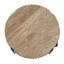 Table basse ronde, table basse cylindrique Handcraft