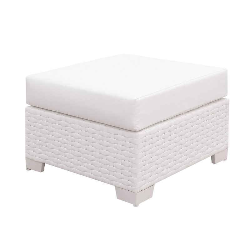 Repose-pieds d'extérieur avec coussin Darroch