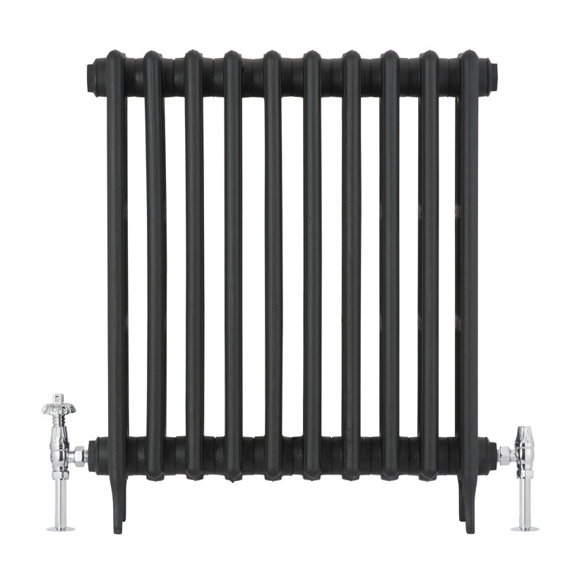 Abe Heating Thermostatic Radiator Valve with Wheel Head & Lockshield, Chrome