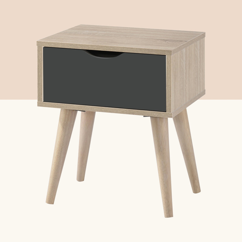 Caroline End Table, Grey