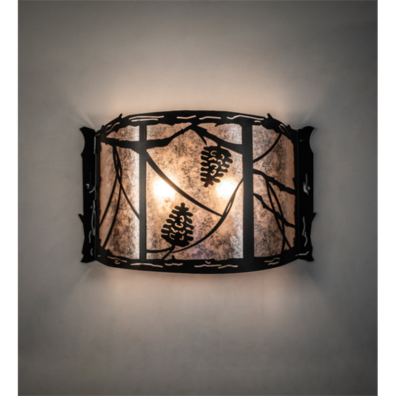 Jahiyah Steel Flush Mounted Sconce