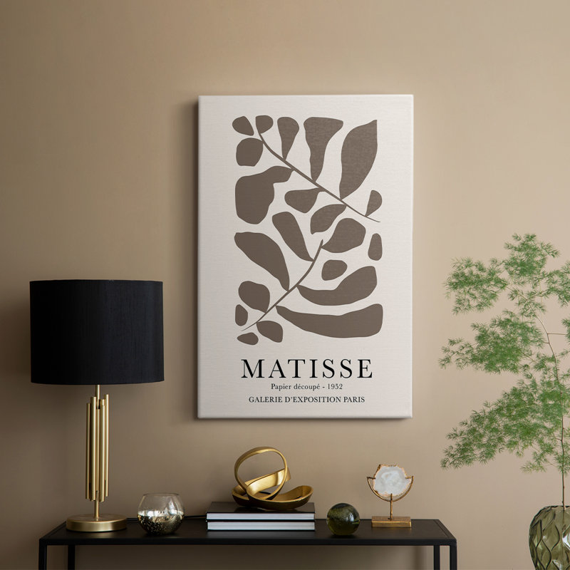 Matisse CCXI, reproduction encadrée - galerie Cavas, H 60 po x l 40 po