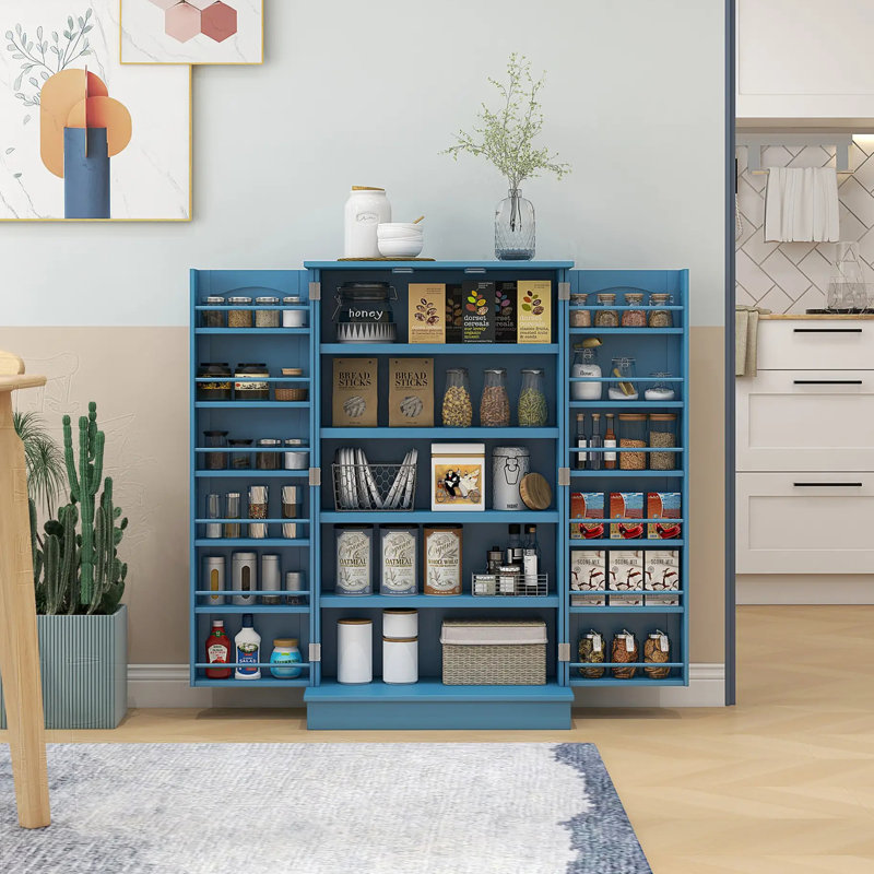 41 garde-manger, Bleu
