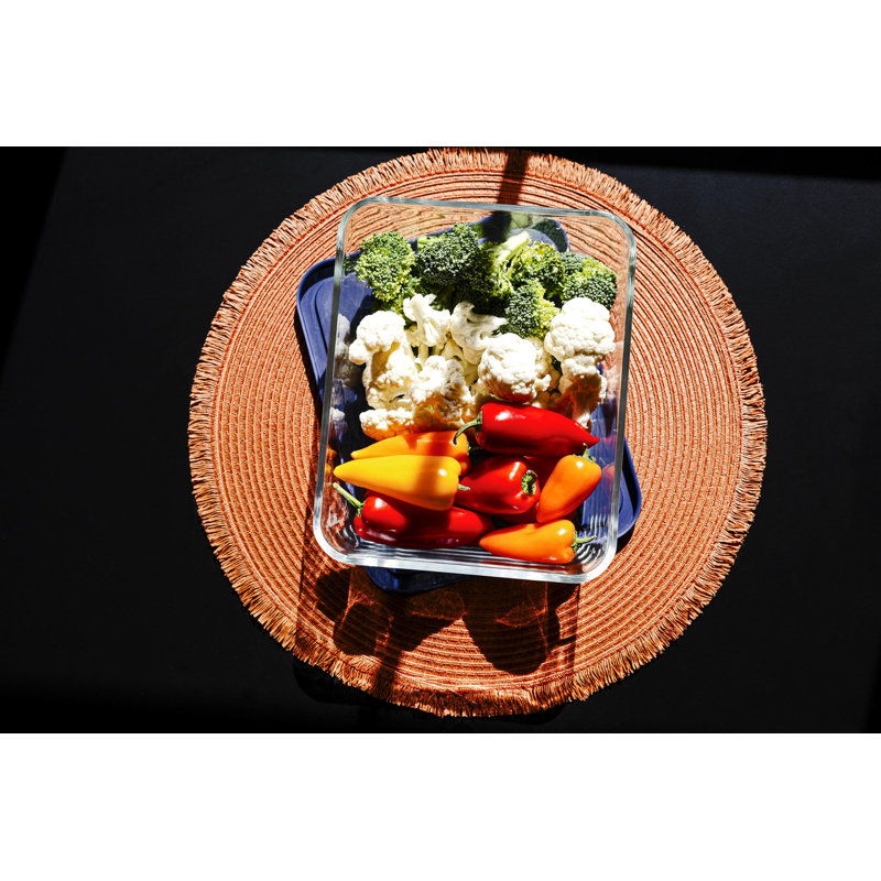 Donamarie 89.61oz. Food Storage Container, Blue