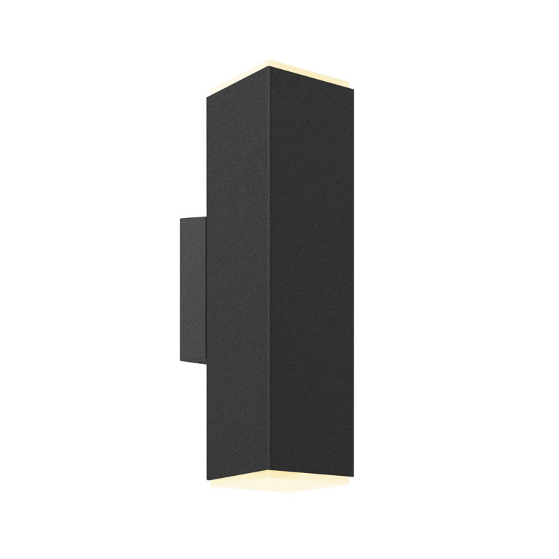 Claretta Aluminium LED Wall Light, Black