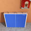 Table de tennis de table pliable Soozier (raquettes incluses)-97292040
