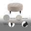 Repose-pieds en tissu avec roulettes Upendo