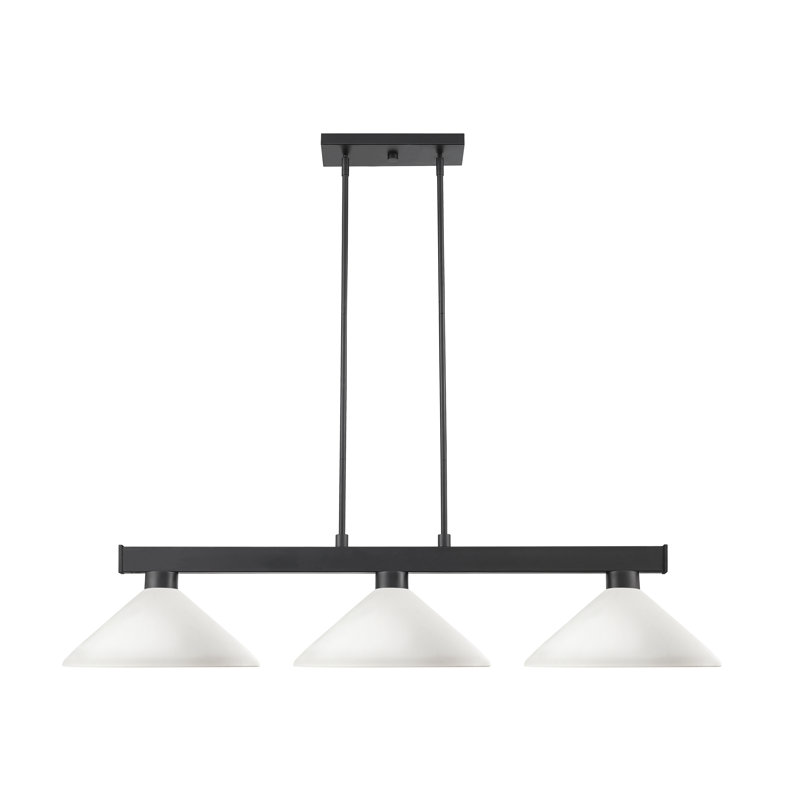 Ajo 3 - Light Pool Table Lights Pendant, White