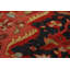 Tapis traditionnel pré-1900 à teinture végétale 7 x 10