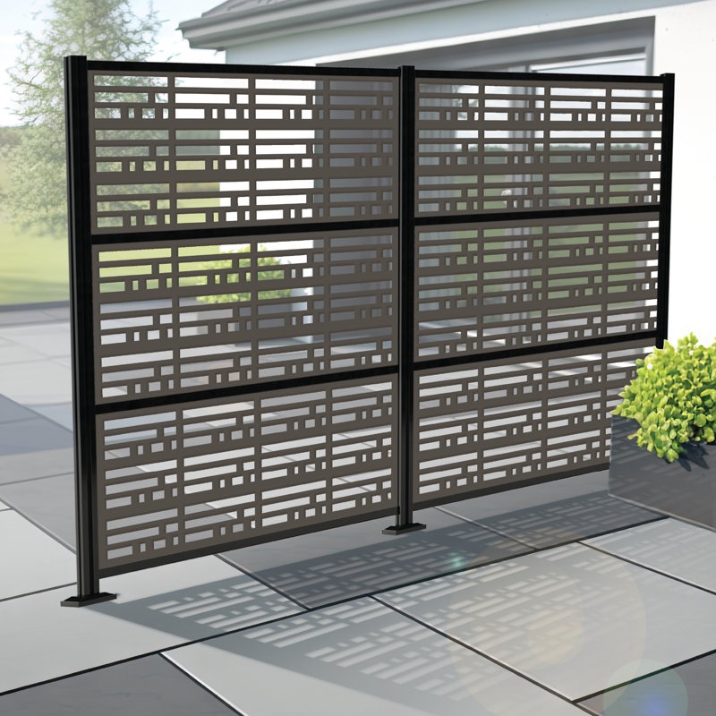 Warmstone Wright Decorative Polyethylene Privacy Lattice Panel 2'x4'