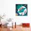 Renard et baleine IV - impression-52990148-52990150-52990149