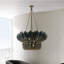 Bilal 8 - Light Iron Chandelier
