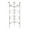 Clôture de jardin en fer de 25,6 po x 67,72 po, panneaux décoratifs de style antique, paysage de jardin extérieur, gardez les chiens à l'écart des plantes, treillis d'escalade pour vignes, décor rustique rétro, support