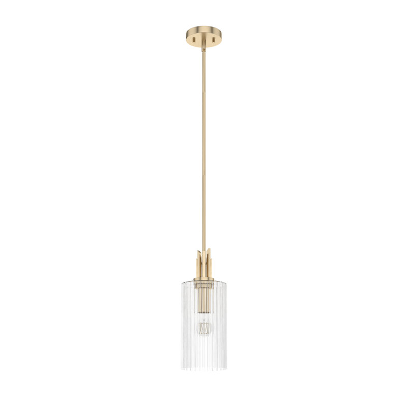 Gatz 1 - Light Single Cylinder Mini Pendant, Alturas Gold