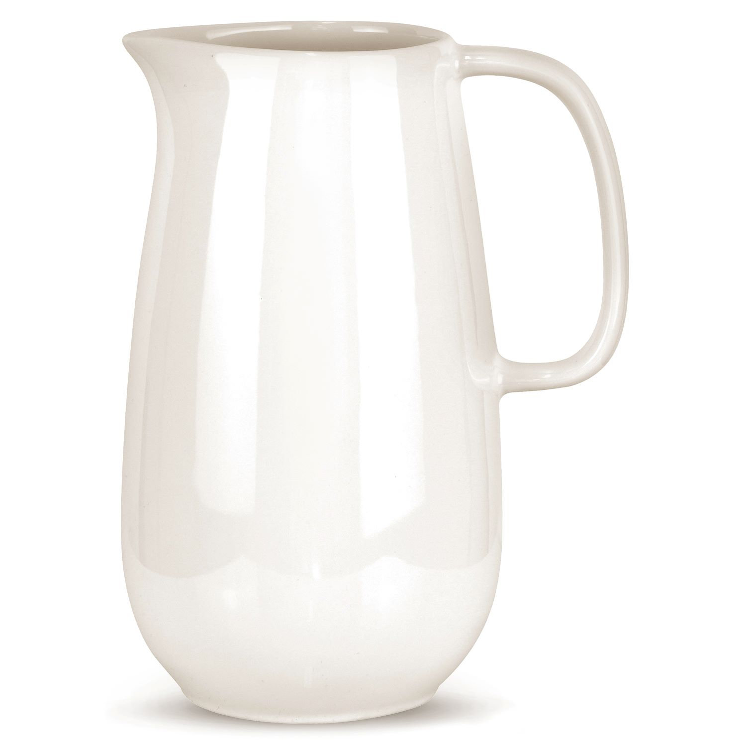 Mesa Stoneware Pitcher, White