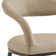Ramona Modern Counter or Bar Height Barstool with Arms and Open Low Back in Iron Frame and Faux Leather