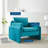 Indicate Performance Velvet Armchair-498465297