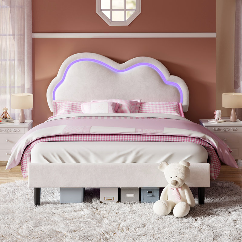 Landover Upholstered Platform Bed | Viv + Rae™ | Wayfair