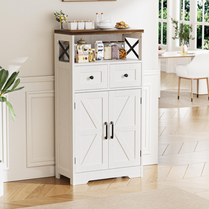 2 - Door Rectangle Accent Cabinet