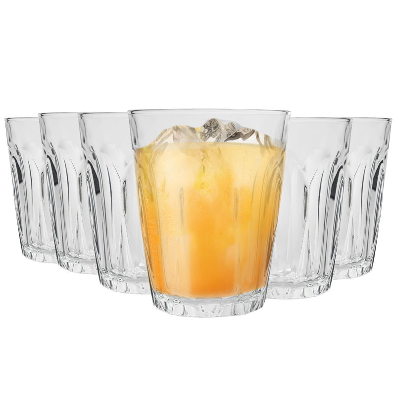 Duralex - Provence Drinking Glasses - Tumblers for Water, Juice, 6, 250