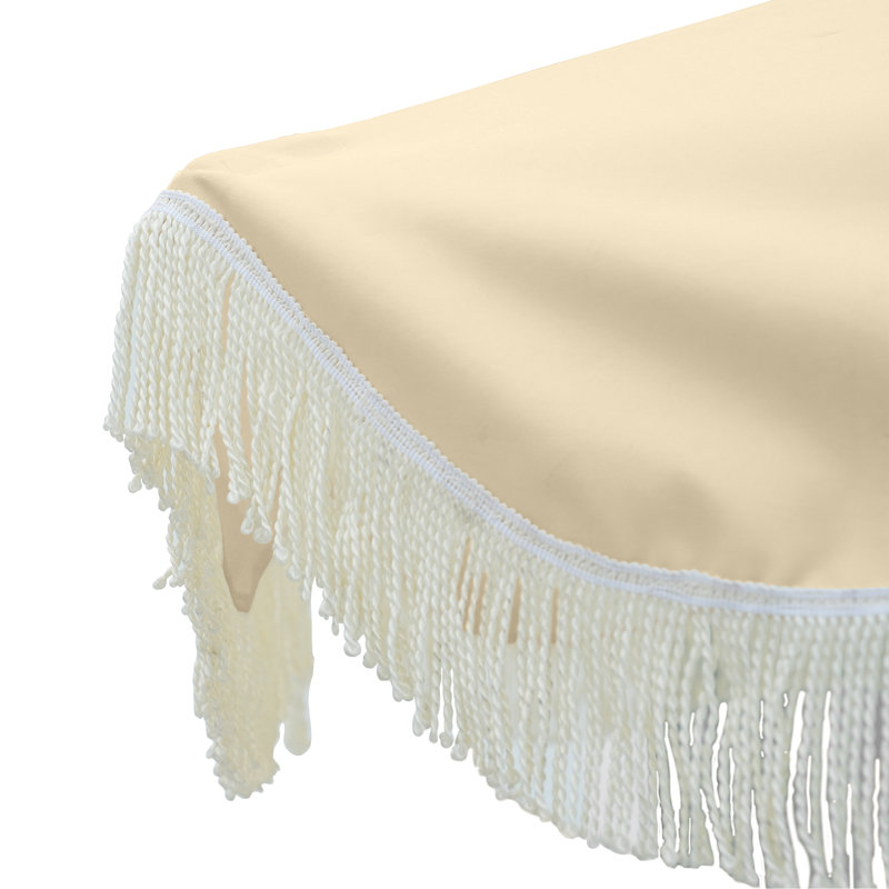 Parasol de marché inclinable 101,97 po Hasaam, Beige